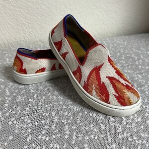 ROTHYS Flame Slip On Kids Sneakers Shoes 13